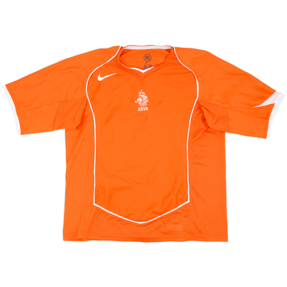 2004-06 Netherlands Home Shirt - 8/10 - (XS.Boys)