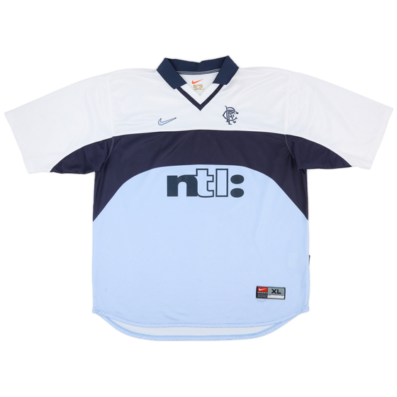 1999-00 Rangers Away Shirt - 9/10 - (XL)