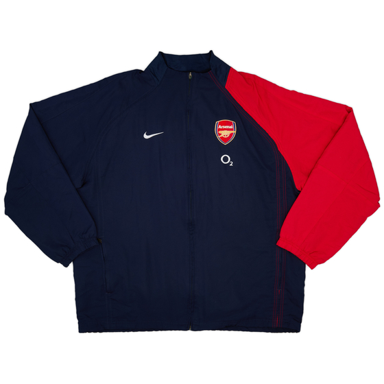 2004-05 Arsenal Nike Track Jacket - 9/10 - (XXL)