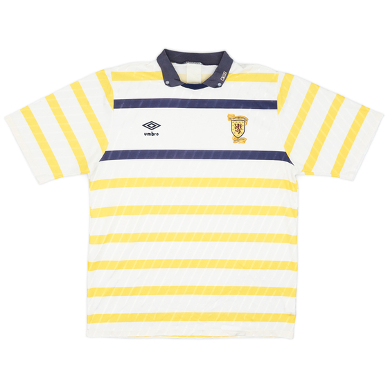 1988-91 Scotland Away Shirt - 8/10 - (XL)