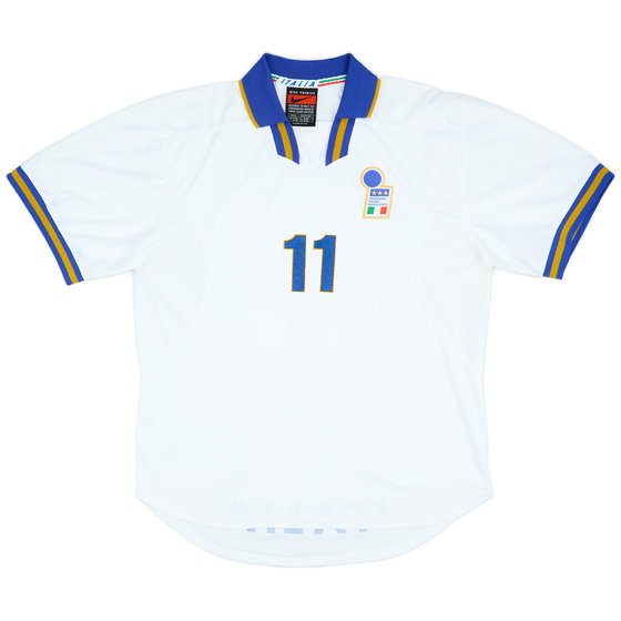 1996-97 Italy Player Issue Away Shirt #11 - 8/10 - (XL)