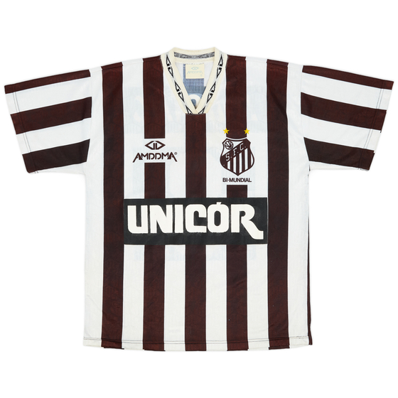 1995 Santos Away Shirt #8 - 7/10 - (L)
