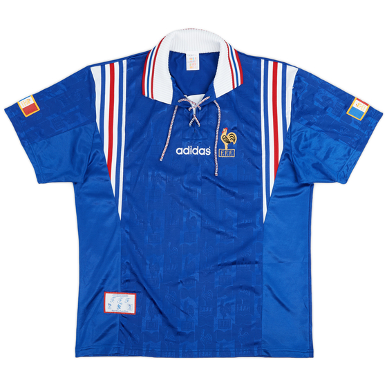 1996-98 France Home Shirt - 9/10 - (L)