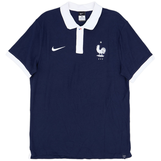 2014-15 France Nike Polo Shirt - 8/10 - (XL)