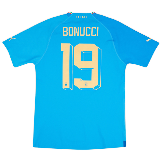 2022-23 Italy Authentic Home Shirt Bonucci #19