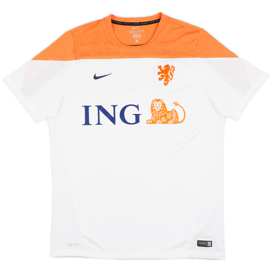 2014-15 Netherlands NIke Training Shirt - 9/10 - (XL)