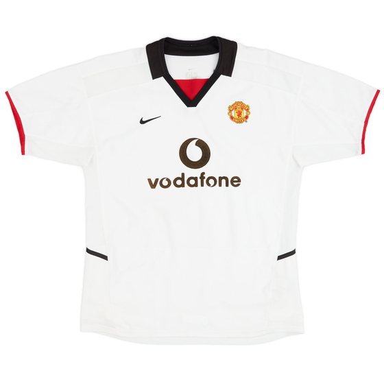 2002-03 Manchester United Away Shirt - 8/10 - (Women's XL)