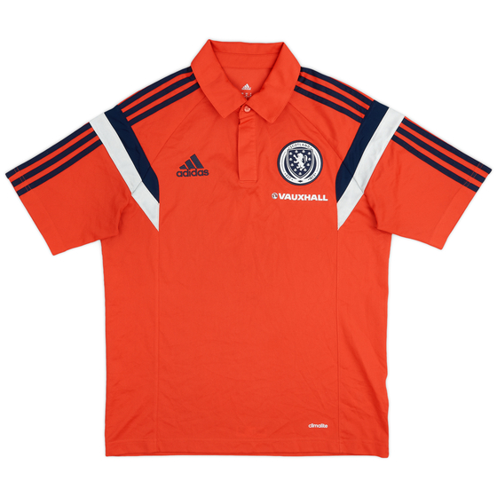 2014-15 Scotland adidas Polo Shirt - 9/10 - (M)