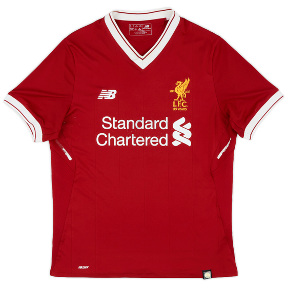2017-18 Liverpool 125 Years Home Shirt - 4/10 - (S)