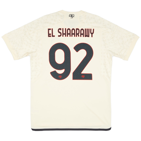 2023-24 Roma Away Shirt El Shaarawy #92