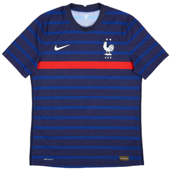 2020-21 France Authentic Home Shirt - 9/10 - (M)