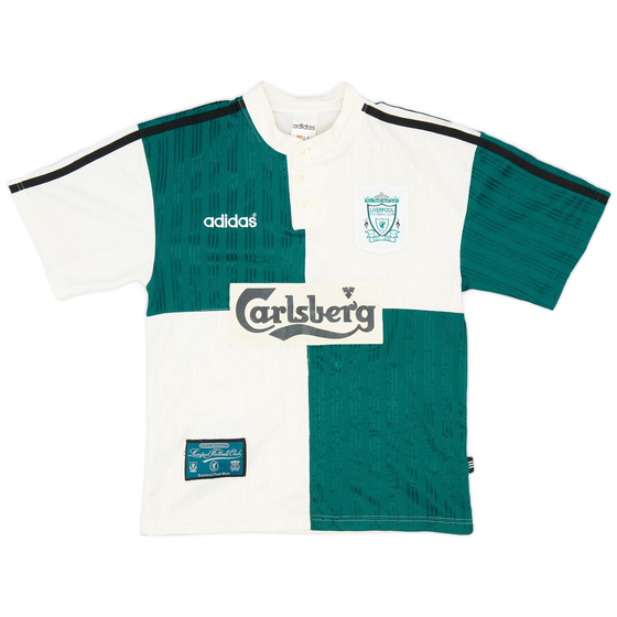 1995-96 Liverpool Away Shirt - 5/10 - (S.Boys)