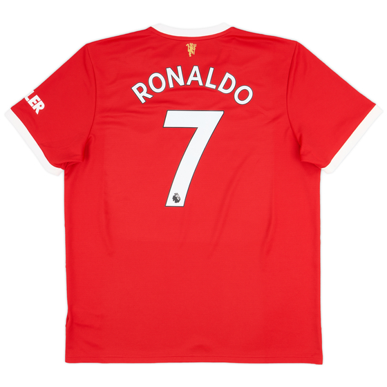 2021-22 Manchester United Home Shirt Ronaldo #7 (XL)