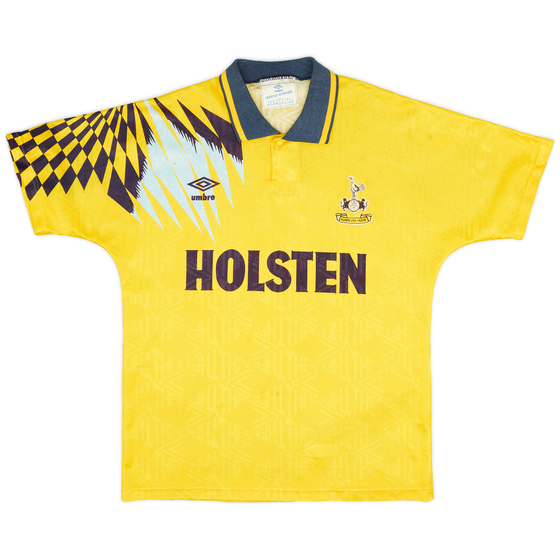 1991-95 Tottenham Away Shirt - 8/10 - (XL.Boys)