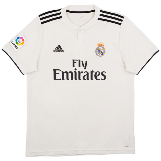 2018-19 Real Madrid Home Shirt - 7/10 - (L)