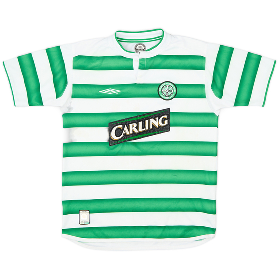 2004-05 Celtic Home Shirt - 8/10 - (L.Boys)