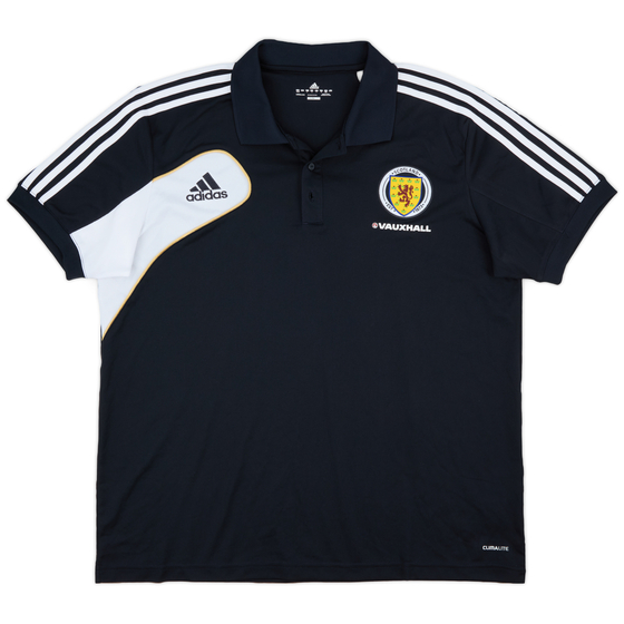 2011-12 Scotland adidas Polo Shirt - 9/10 - (XL)