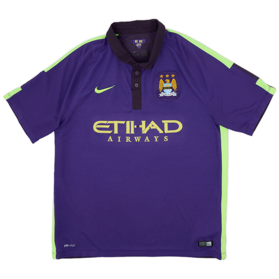 2014-15 Manchester City Third Shirt - 5/10 - (XL)