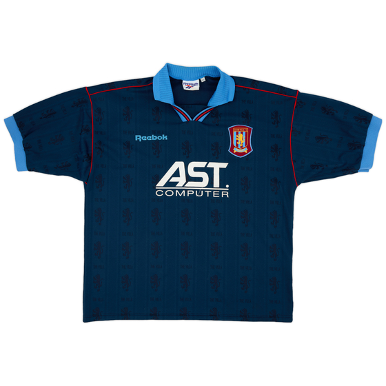 1995-97 Aston Villa Away Shirt - 8/10 - (XL)