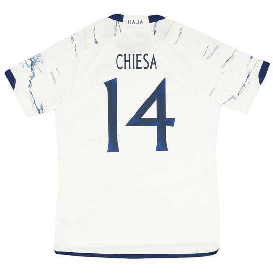 2023-24 Italy Away Shirt Chiesa #14