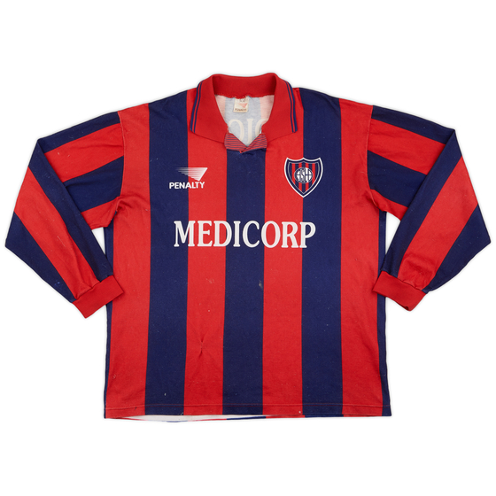 1994-95 San Lorenzo Home L/S Shirt - 6/10 - (XL)