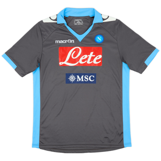 2011-12 Napoli Away Shirt - 8/10 - (L)