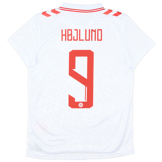 2024-25 Denmark Away Shirt Højlund #9 (KIDS)