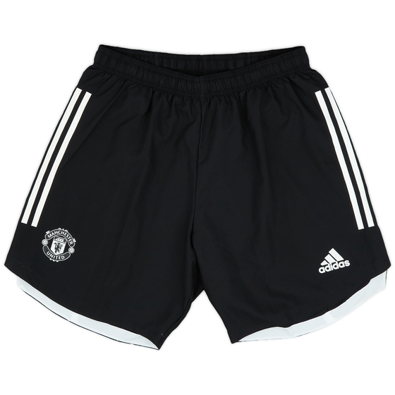 2020-21 Manchester United Player Issue Training Shorts - As New - (XL)