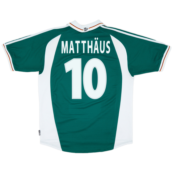 2000-02 Germany Away Shirt Matthaus #10 - 8/10 - (L)