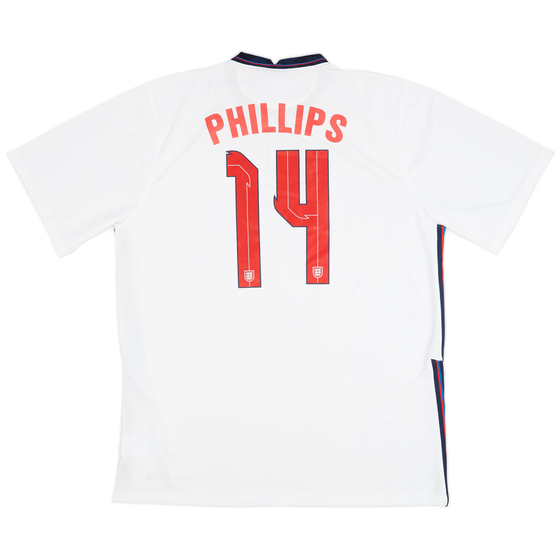 2020-22 England Home Shirt Phillips #14 (4XL)