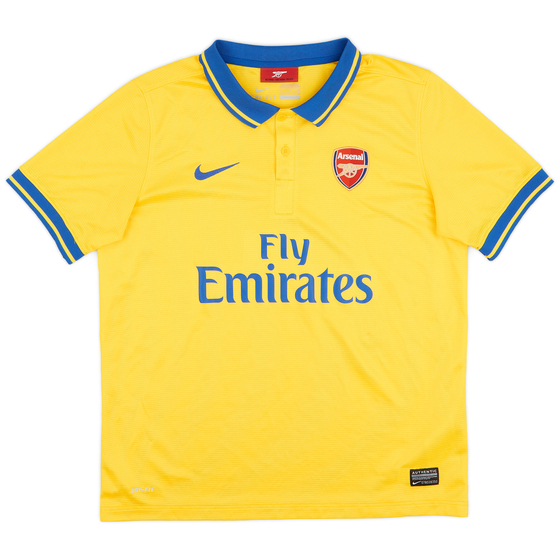 2013-14 Arsenal Away Shirt - 8/10 - (XL.Boys)