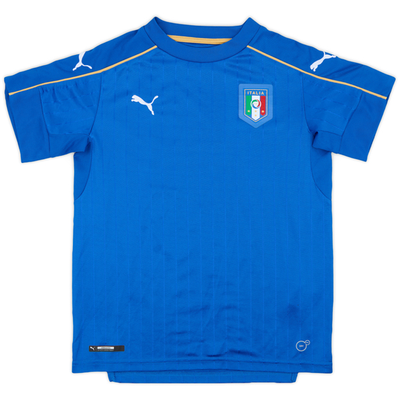 2016-17 Italy Home Shirt - 9/10 - (L.Boys)