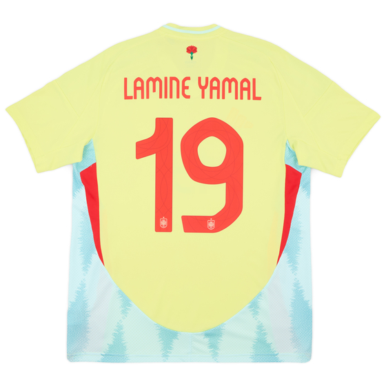 2024-25 Spain Away Shirt Lamine Yamal #19