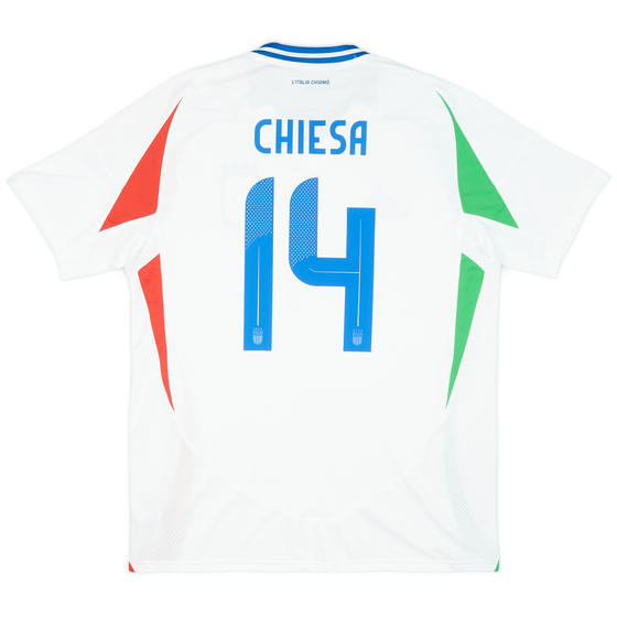 2024-25 Italy Away Shirt Chiesa #14
