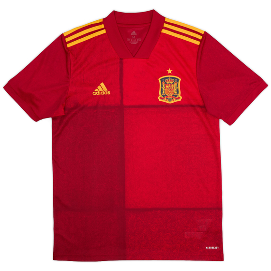 2020-21 Spain Home Shirt - 10/10 - (M)