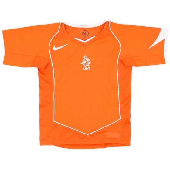 2004-06 Netherlands Home Shirt - 9/10 - (XS.Boys)