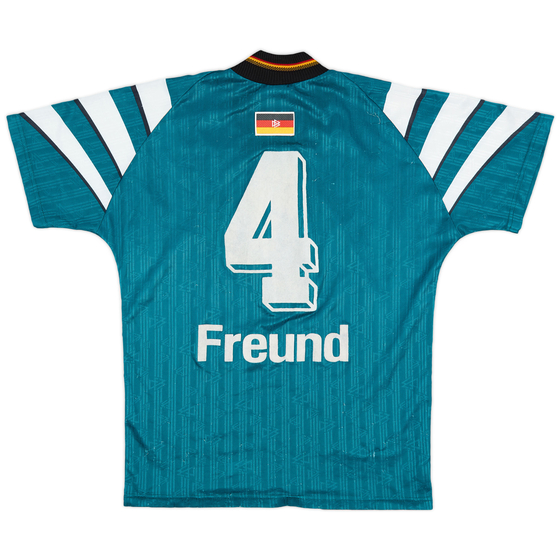 1996-98 Germany Away Shirt Freund #4 - 6/10 - (S)