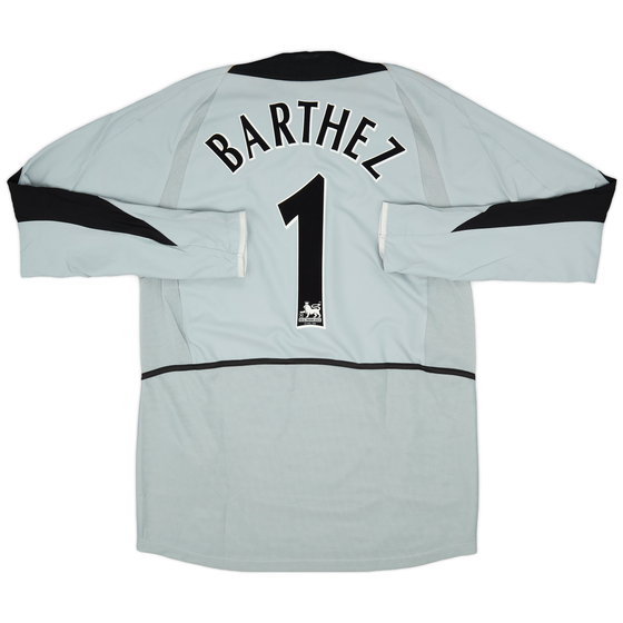 2002-04 Manchester United GK Shirt Barthez #1 (L)