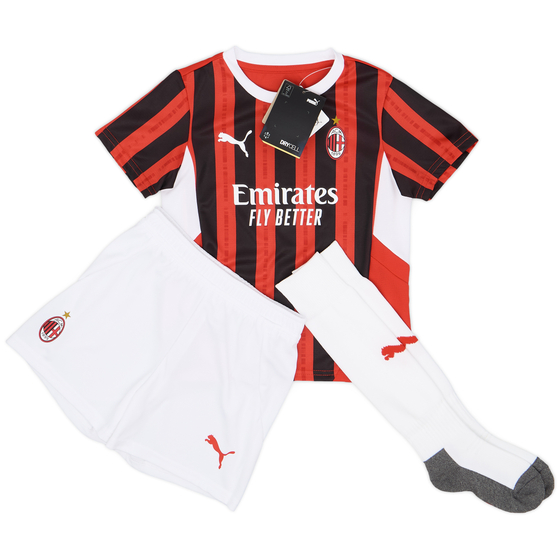 2024-25 AC Milan Home Full Kit (Little Kids)