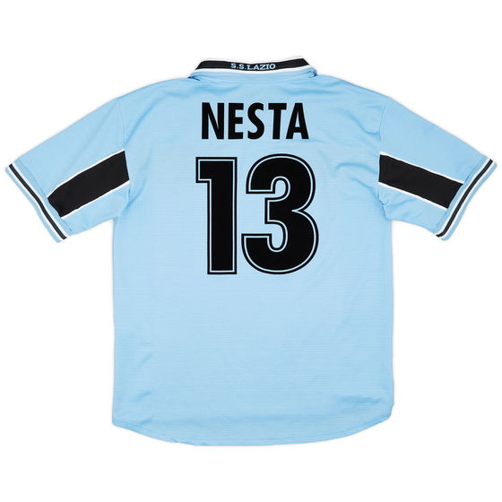1998-00 Lazio Home Shirt Nesta #13 - 8/10 - (XL)