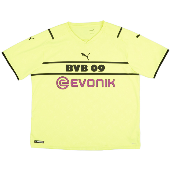 2021-22 Borussia Dortmund European Home Shirt - 9/10 - (XXL)