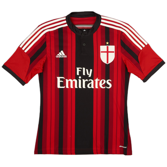 2014-15 AC Milan Home Shirt - 9/10 - (S)