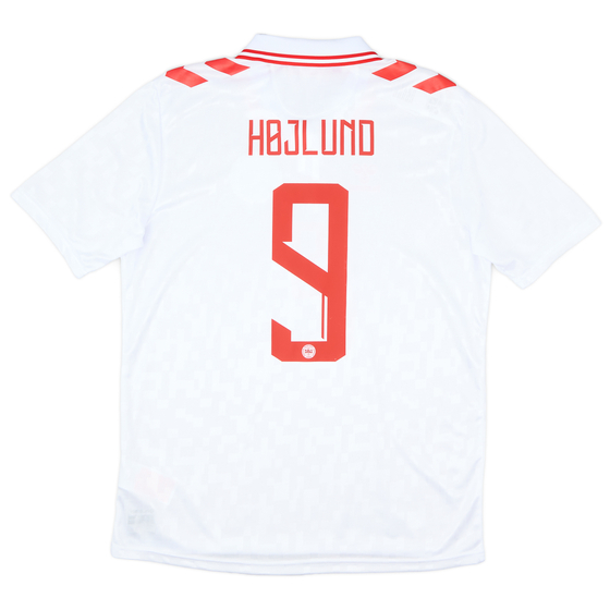 2024-25 Denmark Away Shirt Højlund #9