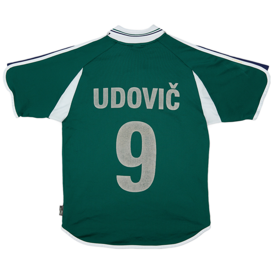 2000-02 Slovenia Away Shirt Udovic #9 - 5/10 - (S)