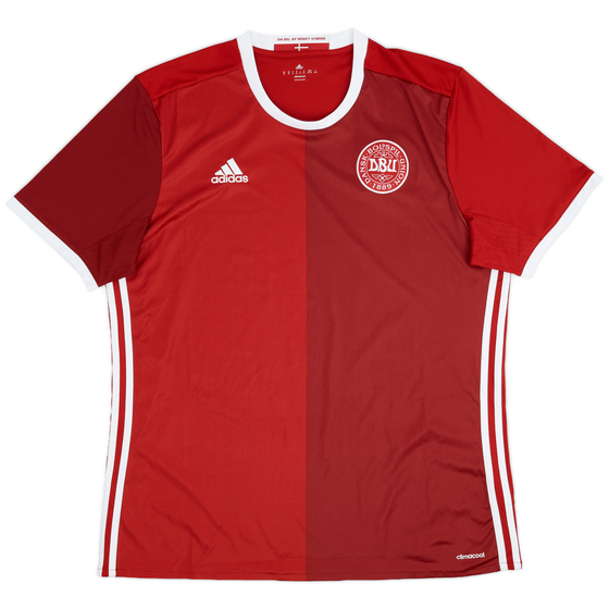 2015-16 Denmark Home Shirt - 9/10 - (XL)