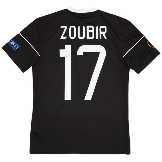 2018-19 Qarabağ Match Issue Europa League Home Shirt Zoubir #17