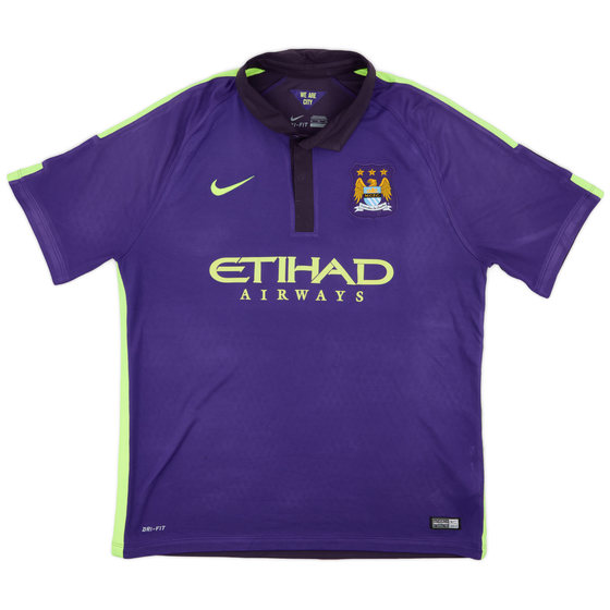 2014-15 Manchester City Third Shirt - 7/10 - (XL)