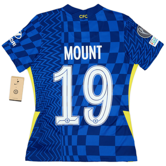2021-22 Chelsea Home Shirt Mount #19 (Women's M)