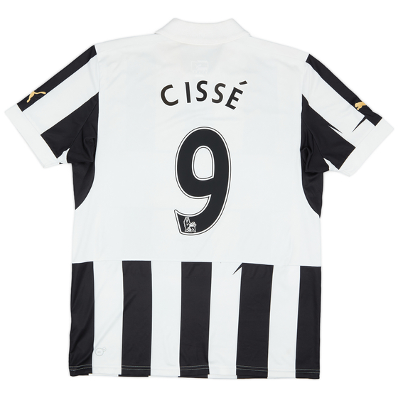2012-13 Newcastle Home Shirt Cissé #9 - 6/10 - (M)