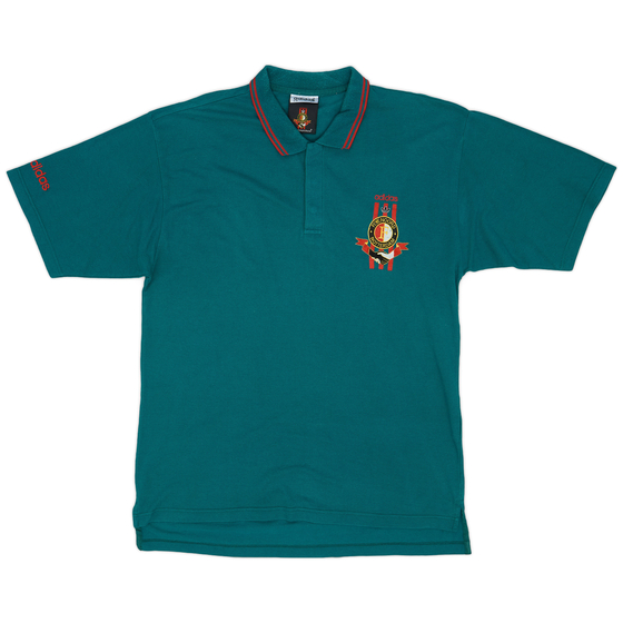 1995-96 Feyenoord adidas Polo Shirt - 8/10 - (XL)